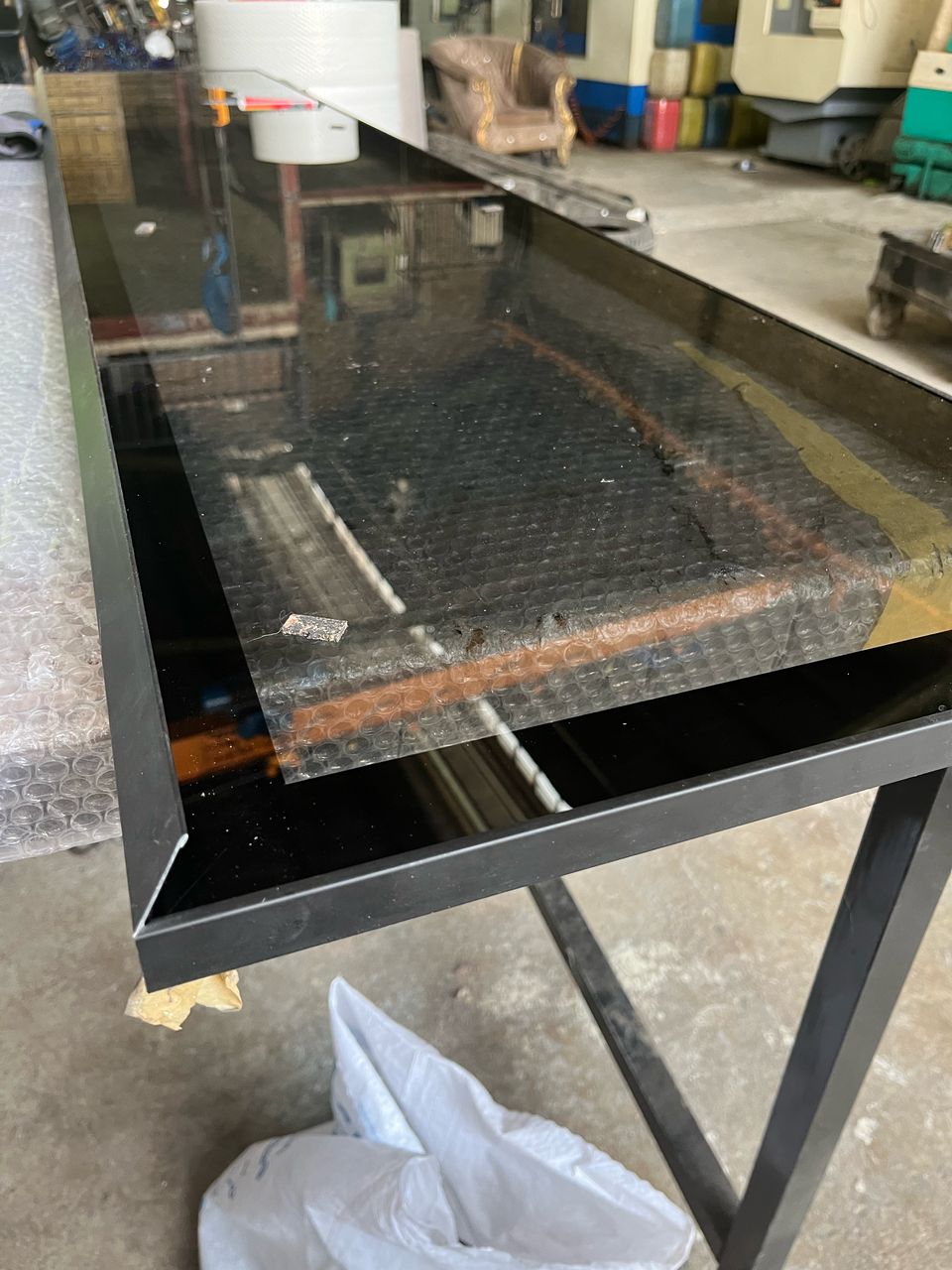 درب شیشه ای فریم لس